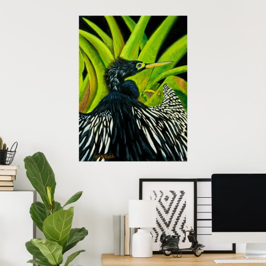 Zonnebaden Poster (Thuiskantoor)