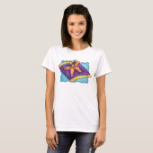Zonnebaden Starfish T-shirt (Voorkant volledig)