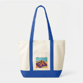 Zonnebaden Tote Bag (Voorkant)