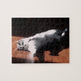 zonnebadende Kitty Legpuzzel