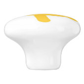 Zonnebak glimlachen keramische knop (Zijkant)