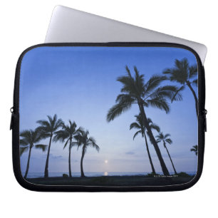 Zonnebak op Kahaluu Bay in Kona, Hawaii Laptop Sleeve