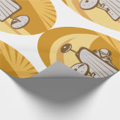 Zonnebakauto Cadeaupapier