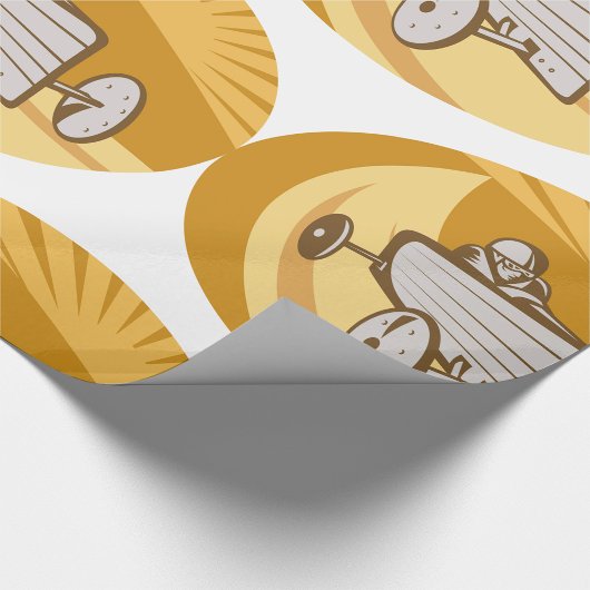 Zonnebakauto Cadeaupapier