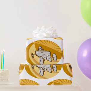 Zonnebakauto Cadeaupapier