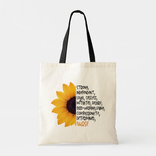 Zonnebakenwerper Tote Bag (Achterkant)