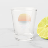 Zonnebakglas en zee warm glas (Achterkant)
