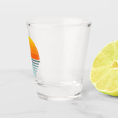 Zonnebakglas en zee warm glas (Rechts)