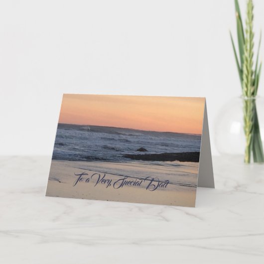 Zonnebakje A heel speciaal pap Kaart (Voorkant)