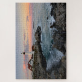 Zonnebakken aan de hoofdvuurtoren van Portland aan Legpuzzel (Verticaal)