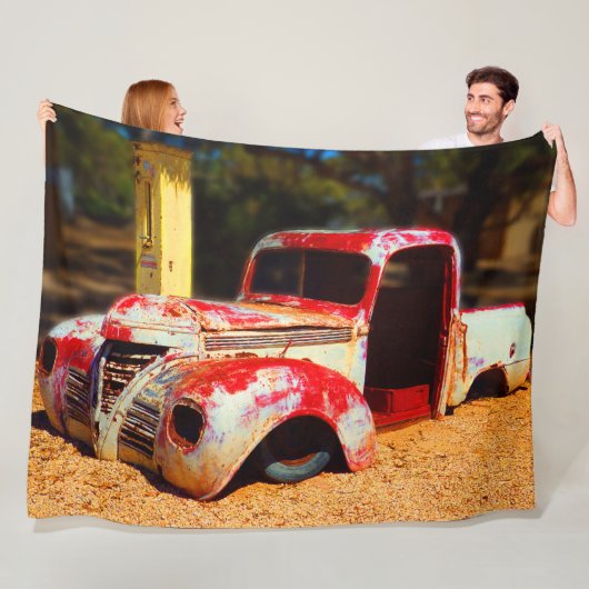 ZONNEBAKKEN PICK-UP FLEECE DEKEN (In situ)