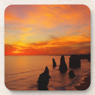 Zonnebakken, twaalf apostelen, Port Campbell Natio Drankjes Onderzetter