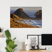 Zonnebakken, Zeeen, zussen, oregonkusten Poster (Thuiskantoor)
