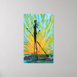 Zonnebakkerij Canvas Afdruk