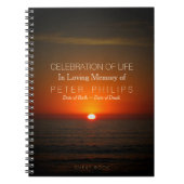 Zonnebakkerij en Zee Viering van het boek van de G Notitieboek (Voorkant)