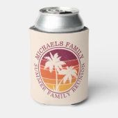 Zonnebakpalmboom voor gezinshereniging blikjeskoeler (Blikje Achterkant)