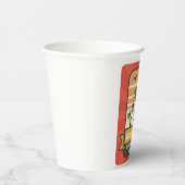 Zonnebakpalmboom voor gezinshereniging papieren bekers (Rechts)