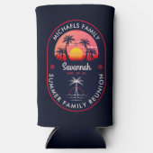 Zonnebakpalmboom voor gezinshereniging seltzer blikjeskoeler (Voorkant)