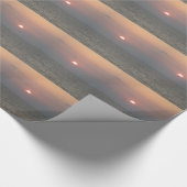 Zonnebakpapier boven Zee Cadeaupapier (Hoek)