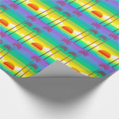 Zonnebakpapier en handpalmen cadeaupapier (Hoek)