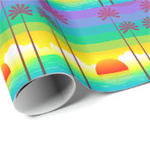 Zonnebakpapier en handpalmen cadeaupapier (Rol Hoek)