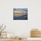 Zonnebakreflecties op de fotografische foto van wa poster (Keuken)