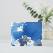 zonnebalken briefkaart (Staand voorkant)