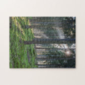 Zonnebalken in het Zwarte Woud Legpuzzel (Horizontaal)