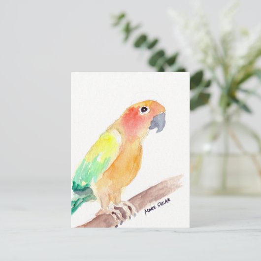 zonnebank2 briefkaart (Staand voorkant)