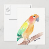 zonnebank2 briefkaart (Voorkant / Achterkant)