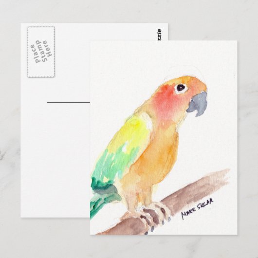 zonnebank2 briefkaart (Voorkant / Achterkant)