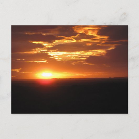 zonnebank briefkaart (Voorkant)