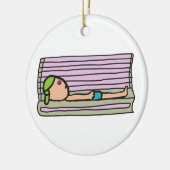 Zonnebank Keramisch Ornament (Links)
