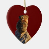 zonnebank keramisch ornament (Rechts)