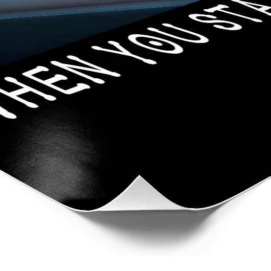 Zonnebank te lang perfect poster (Hoek)