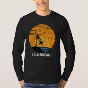  zonnebank voor tropische zomervakantie t-shirt