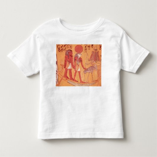 Zonnebark met Re-Horakhty Kinder Shirts (Voorkant)