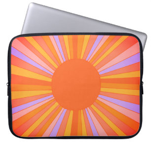 Zonnebarstbare laptophoes laptop sleeve