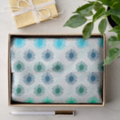 Zonnebarstdesign uit de Middeleeuwse eeuw in de sc Tissuepapier (Geschenk)
