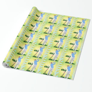 Zonnebarstend verpakkingspapier. cadeaupapier