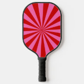 Zonnebarstrood, warm roze S Pickleball Paddle (Voorkant)
