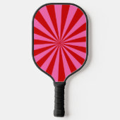 Zonnebarstrood, warm roze S Pickleball Paddle (Achterkant)