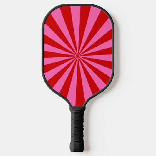 Zonnebarstrood, warm roze S Pickleball Paddle (Achterkant)