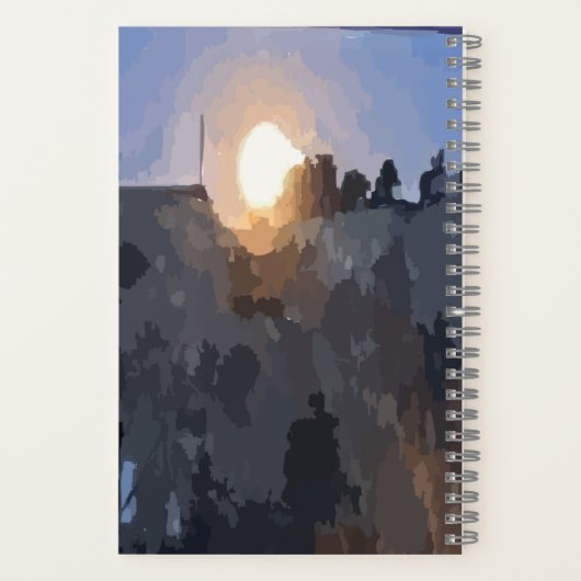 Zonnebegrensd Notitieboek (Achterkant)