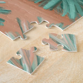 Zonnebestendige Arizona-woestijn en Cactus-landsch Legpuzzel (Zijkant)