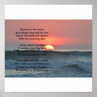 Zonnebestrijding poster