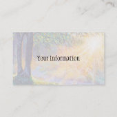 Zonnebestrijding Visitekaartje (Achterkant)