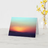 Zonnebestrijding Wenskaart Kaart (Gele Bloem)