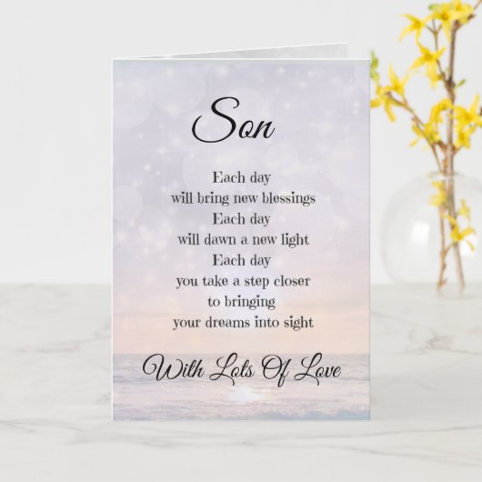 Zonnebevorderingspad-ontwerpgroet Kaart (Gele Bloem)