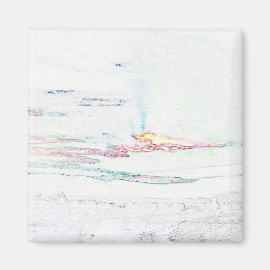 Zonneblaaspotlood Magneet (Voorkant)